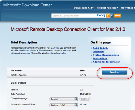 use microsoft remote desktop to connect to mac