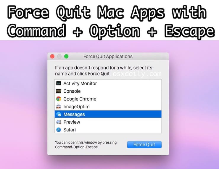 Force Quit For Mac